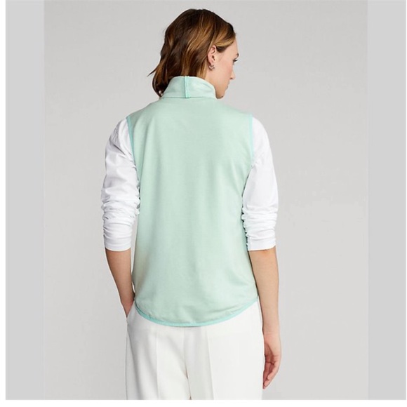 NWT Ladies RLX Golf Full Zip Cool Wool Outerwear in April Green, size small - Picture 2 of 8